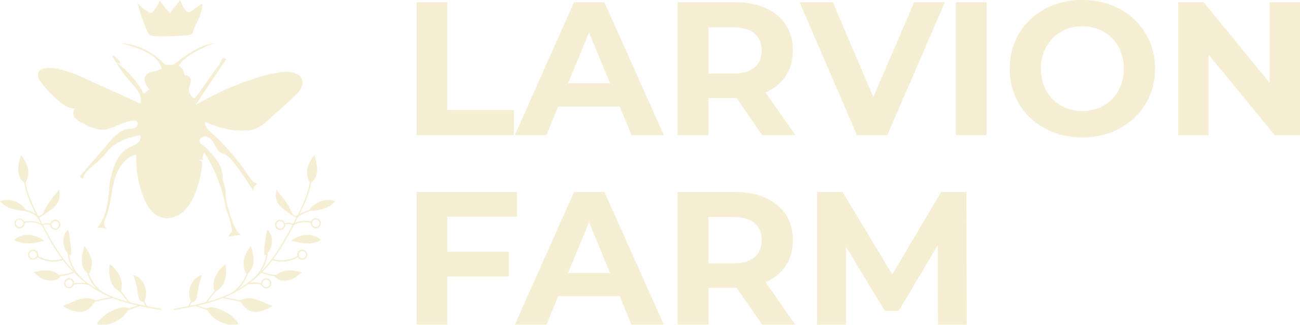 light yellow logo on transparent
